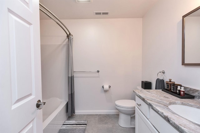 116 Sullivan Center Rd, Gilsum, NH 03448 - full bath with vanity, shower / bath combo, and tile patterned floors