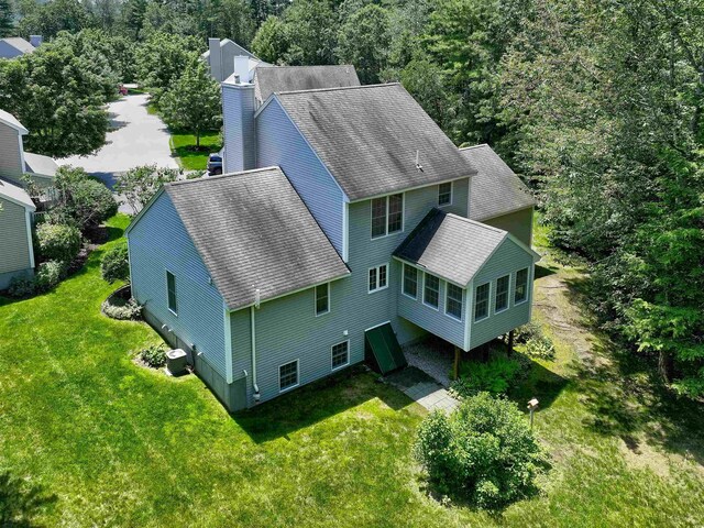 8 Sycamore Ct, Amherst, NH 03031 - aerial view of property and surrounding area