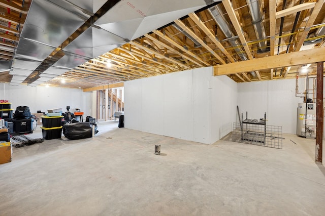 394 Zephyr Rd, Williston, VT 05495 - unfinished below grade area with gas water heater