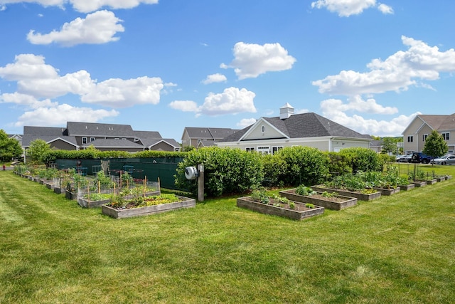 394 Zephyr Rd, Williston, VT 05495 - view of grassy yard with a vegetable garden and a residential view