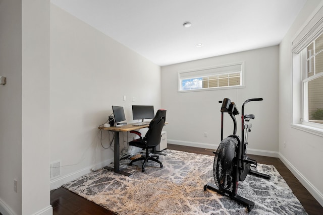 394 Zephyr Rd, Williston, VT 05495 - office space with dark wood-type flooring and plenty of natural light