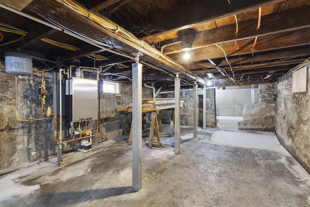 19 Baker St, Dover, NH 03820 - below grade area featuring water heater