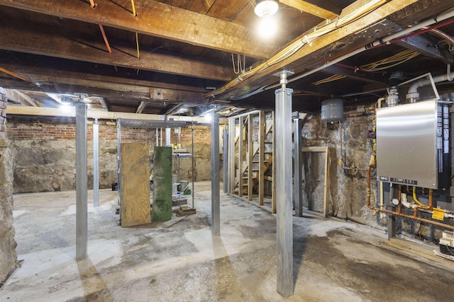 19 Baker St, Dover, NH 03820 - view of unfinished basement
