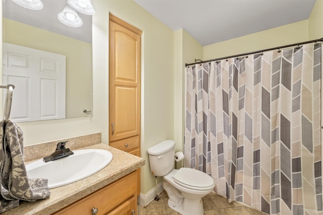 70 Riverside Dr, Allenstown, NH 03275 - bathroom featuring vanity, tile patterned flooring, and curtained shower