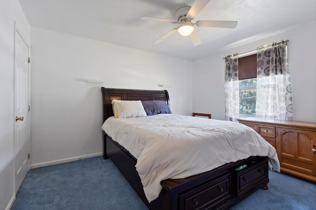 13 Rangers Dr Unit B, Hudson, NH 03051 - bedroom featuring carpet and a ceiling fan