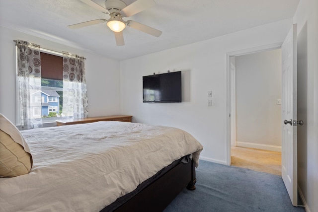 13 Rangers Dr Unit B, Hudson, NH 03051 - bedroom featuring carpet floors and ceiling fan