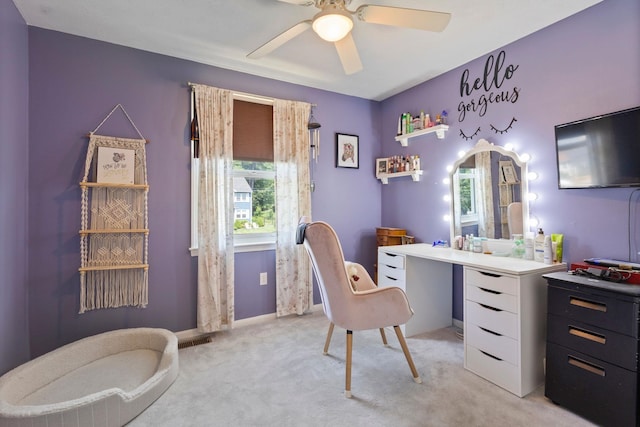 13 Rangers Dr Unit B, Hudson, NH 03051 - office with light colored carpet and ceiling fan