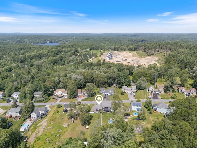 13 Rangers Dr Unit B, Hudson, NH 03051 - aerial view of property and surrounding area featuring nearby suburban area