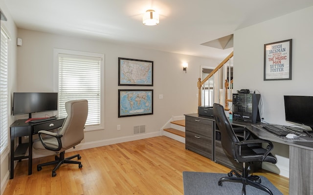 81 Summit Ridge Dr, Keene, NH 03431 - office space with light wood-type flooring and baseboards