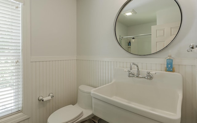 81 Summit Ridge Dr, Keene, NH 03431 - bathroom with a wainscoted wall and a sink