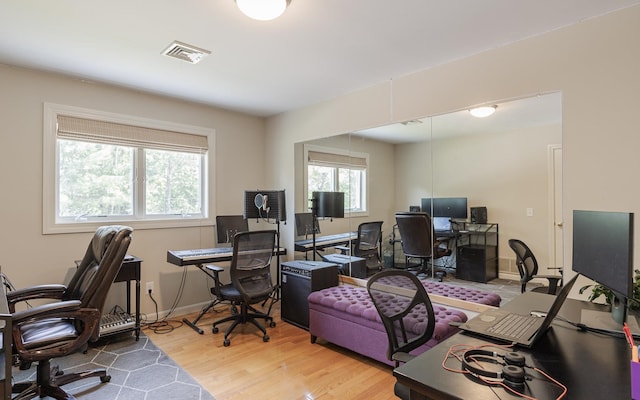 81 Summit Ridge Dr, Keene, NH 03431 - office area with wood finished floors and baseboards