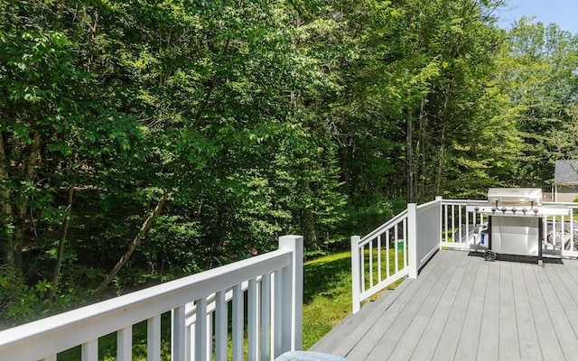 81 Summit Ridge Dr, Keene, NH 03431 - view of wooden terrace