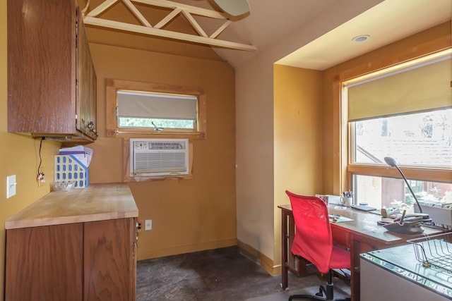 329 Forest Acres Rd, New London, NH 03257 - office featuring cooling unit and baseboards
