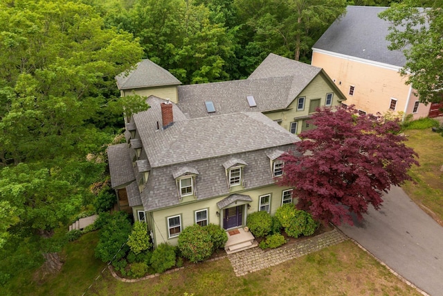 223 Atlantic Ave, North Hampton, NH 03862 - view from above of property