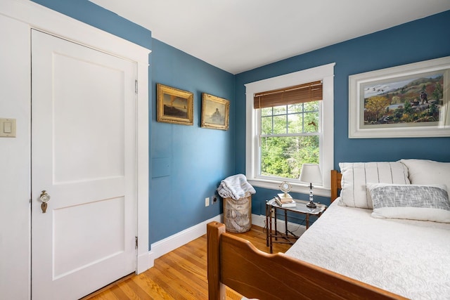 96 Madbury Rd, Durham, NH 03824 - bedroom featuring light wood-style flooring and baseboards