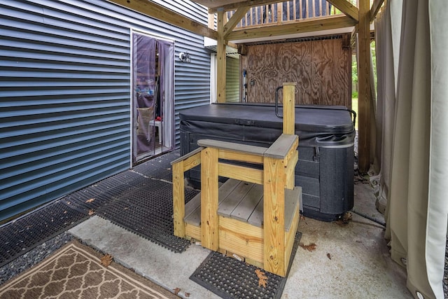 203 Blackwater Rd, Somersworth, NH 03878 - view of wooden deck