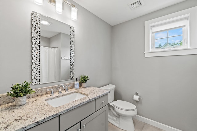 16 Daniels Dr, Lee, NH 03861 - full bathroom with vanity and tile patterned floors