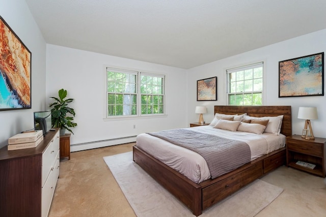 5 Autumn Leaf Dr Unit 24, Nashua, NH 03060 - bedroom with a baseboard heating unit and light colored carpet