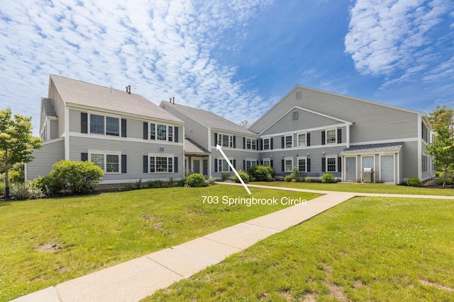 703 Springbrook Cir, Portsmouth, NH 03801 - view of front of property with a front lawn