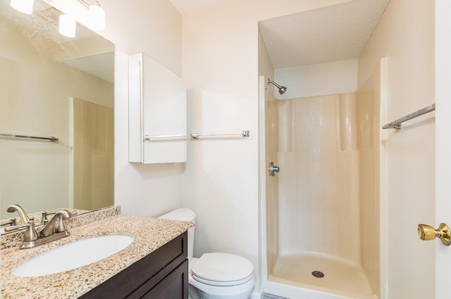 703 Springbrook Cir, Portsmouth, NH 03801 - full bath featuring vanity, a shower, and a textured ceiling