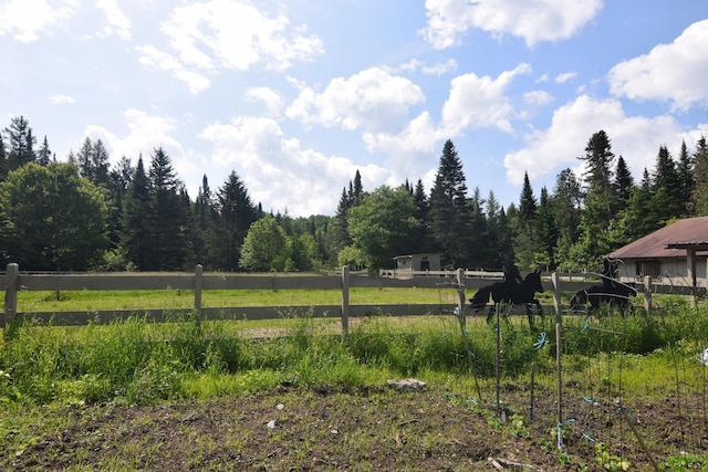 2054 Whitefield Rd, Bethlehem, NH 03574 - view of yard with a view of trees
