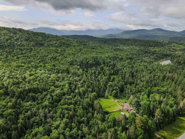 2054 Whitefield Rd, Bethlehem, NH 03574 - bird's eye view of a forest and mountains