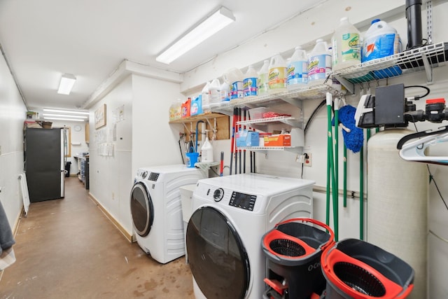 153 May St, Canaan, NH 03741 - laundry area with independent washer and dryer