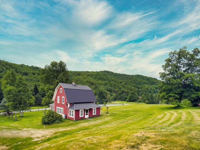 1602 E Haven Rd, Brighton, VT 05846 - mountain view featuring a forest