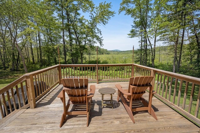 7 Dearborn Ln, Bedford, NH 03110 - view of wooden terrace
