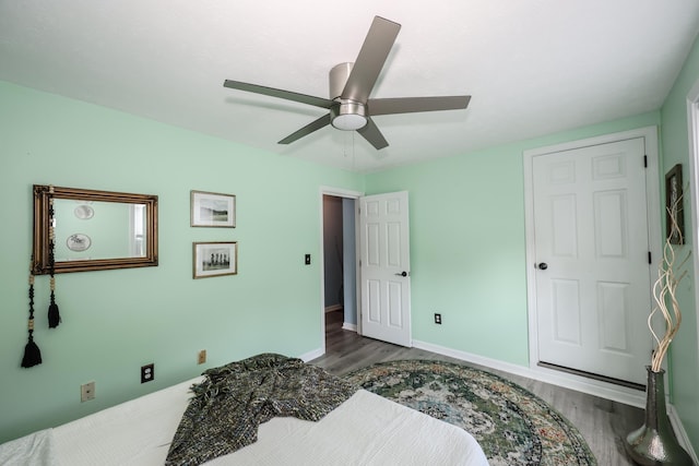 38 Brook Hollow Way, Manchester, NH 03103 - bedroom with wood finished floors and ceiling fan