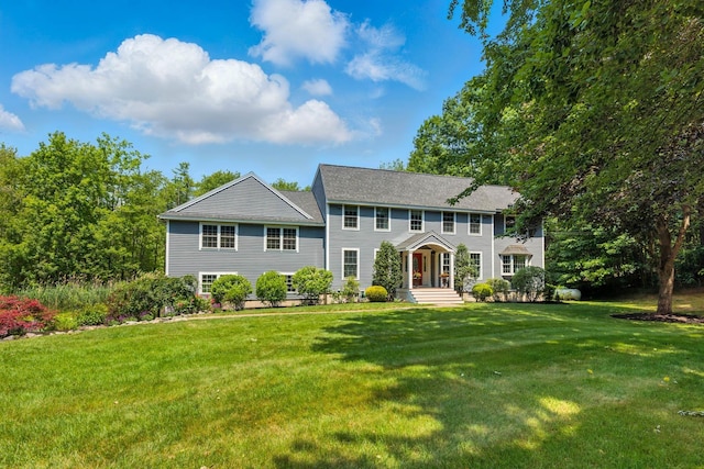 23 Rockrimmon Rd, North Hampton, NH 03862 - colonial house with a front yard