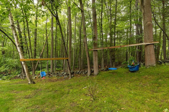 23 Rockrimmon Rd, North Hampton, NH 03862 - view of grassy yard with a view of trees