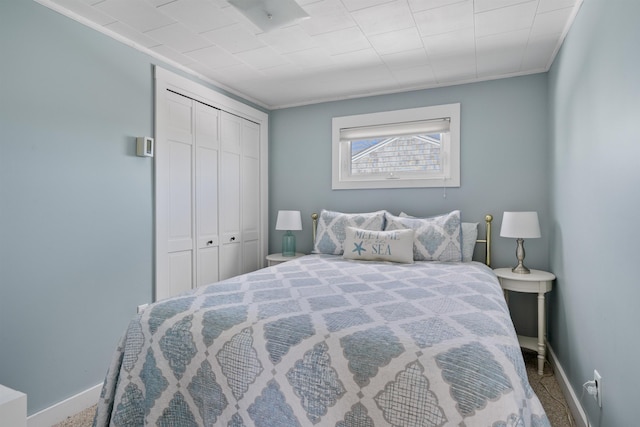 8 Red Coat Ln, Hampton, NH 03842 - carpeted bedroom with a closet and baseboards