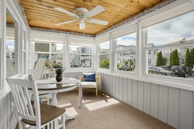 8 Red Coat Ln, Hampton, NH 03842 - sunroom / solarium with ceiling fan