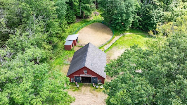 15 Baptist Hill Rd, Canterbury, NH 03224 - aerial view of property and surrounding area