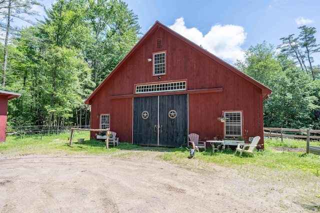 15 Baptist Hill Rd, Canterbury, NH 03224 - view of pole building