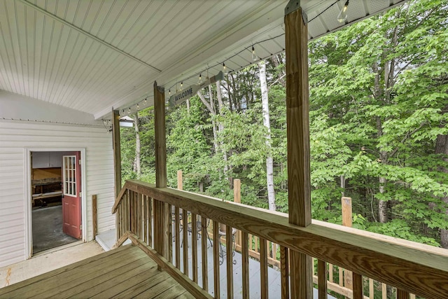 638 Benton Dr, Laconia, NH 03246 - view of deck