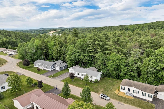 638 Benton Dr, Laconia, NH 03246 - drone / aerial view of a forest