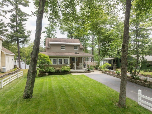 161 Micah Ter, Milton, NH 03851 - view of front of house featuring covered porch and concrete driveway