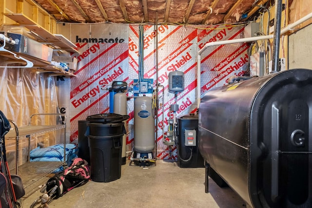 15 Glade Cir, Campton, NH 03223 - utility room featuring heating fuel