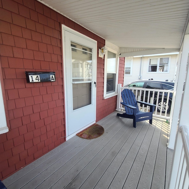14 Johnson Ave Unit A, Hampton, NH 03842 - view of wooden porch