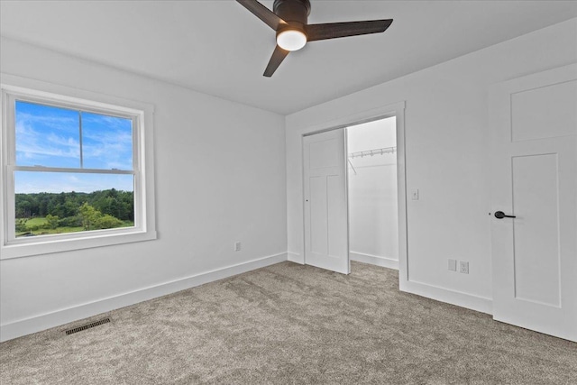 29 Taft St, Essex Junction, VT 05452 - unfurnished bedroom featuring carpet, a closet, and ceiling fan
