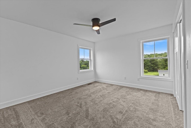 29 Taft St, Essex Junction, VT 05452 - empty room featuring carpet and ceiling fan
