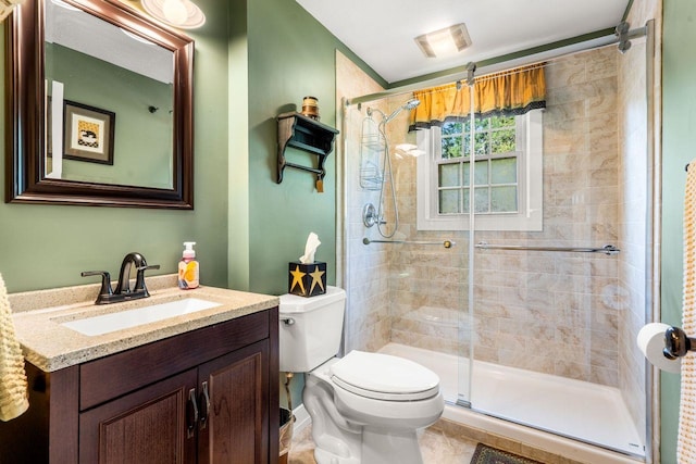 9 Jade Rd, Merrimack, NH 03054 - bathroom with a stall shower and vanity