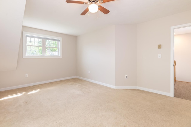 5 Golf Vw Unit B, Laconia, NH 03246 - spare room featuring light carpet and ceiling fan
