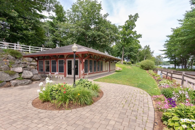 5 Golf Vw Unit B, Laconia, NH 03246 - view of yard with a patio