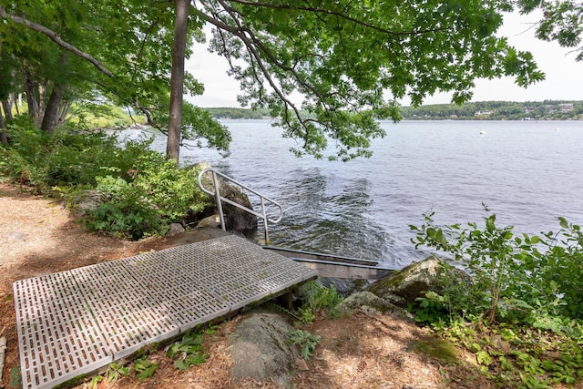 5 Golf Vw Unit B, Laconia, NH 03246 - dock area featuring a water view