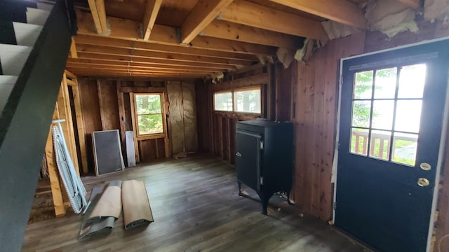 10 Crescent Dr, Barnstead, NH 03225 - miscellaneous room featuring wood finished floors