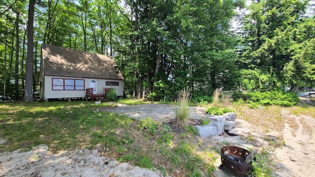 10 Crescent Dr, Barnstead, NH 03225 - view of yard