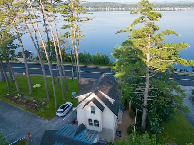 109 Weirs Blvd Unit 9, Laconia, NH 03246 - aerial view of a nearby body of water